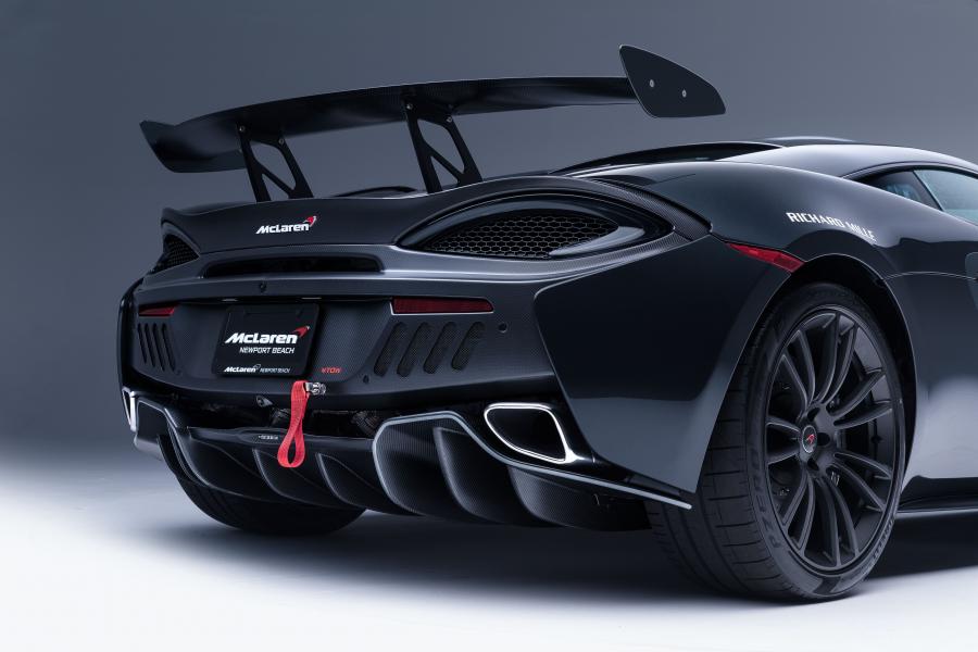 Детали экстерьера McLaren MSO X #10 Ueno Grey Black Accents 2018 года  (фото 6 из 12)